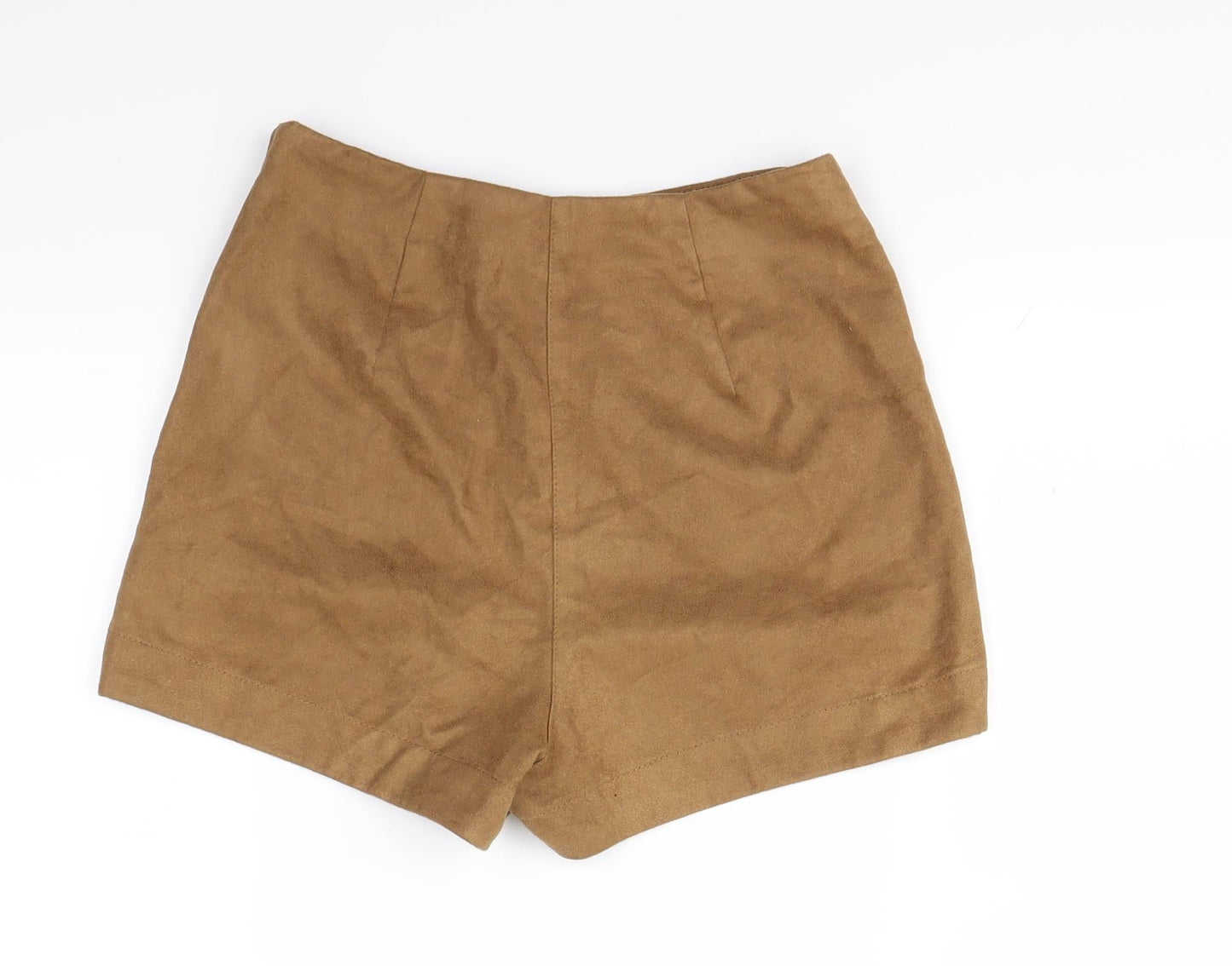 H&M Womens Beige   Cut-Off Shorts Size 6