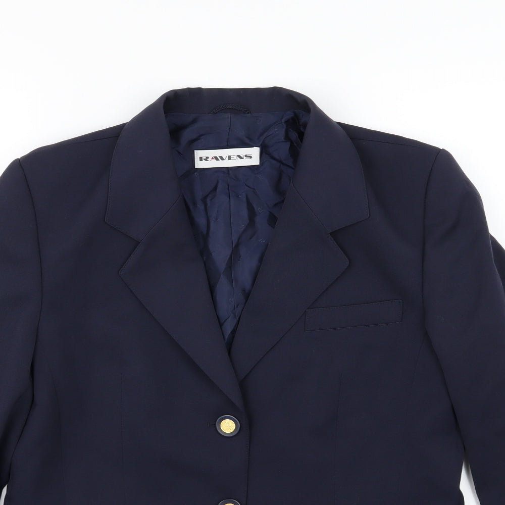 Ravens Womens Blue   Jacket Suit Jacket Size 10
