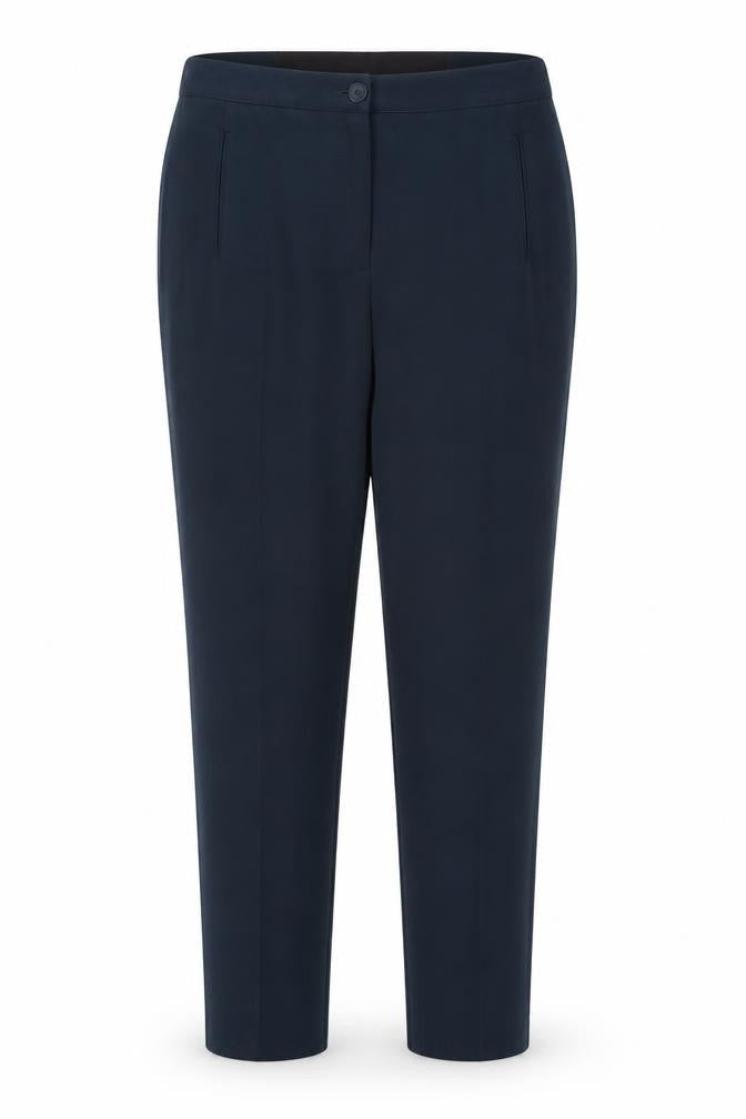 Preworn Womens Blue  Rayon Trousers  Size 38 in L28 in
