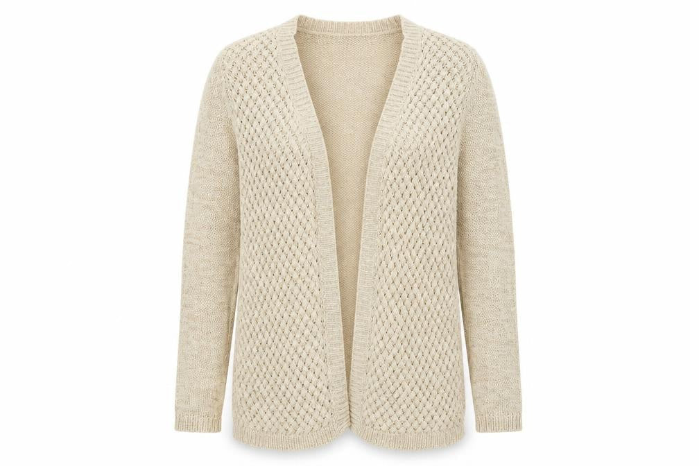 LUXE  Womens Blue  Knit Cardigan Jumper Size L