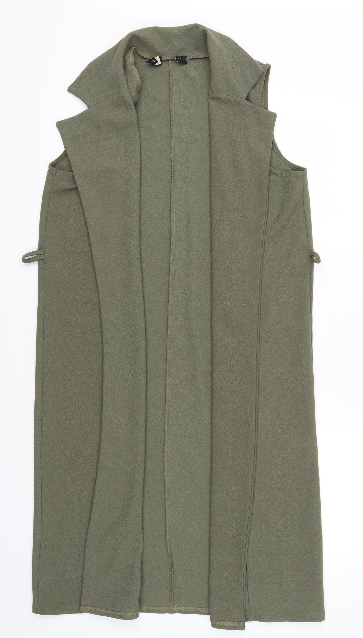 New Look Womens Green   Gilet Jacket Size 12
