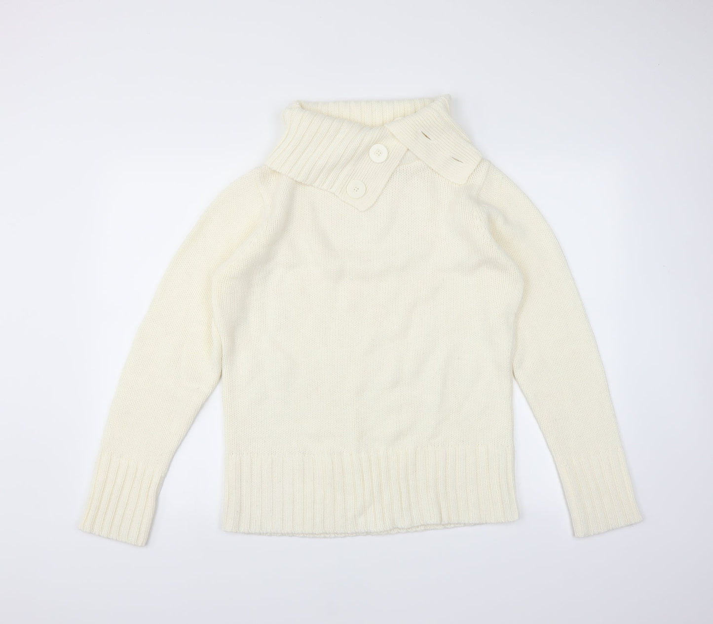Sainsburys Womens Ivory   Pullover Jumper Size 14
