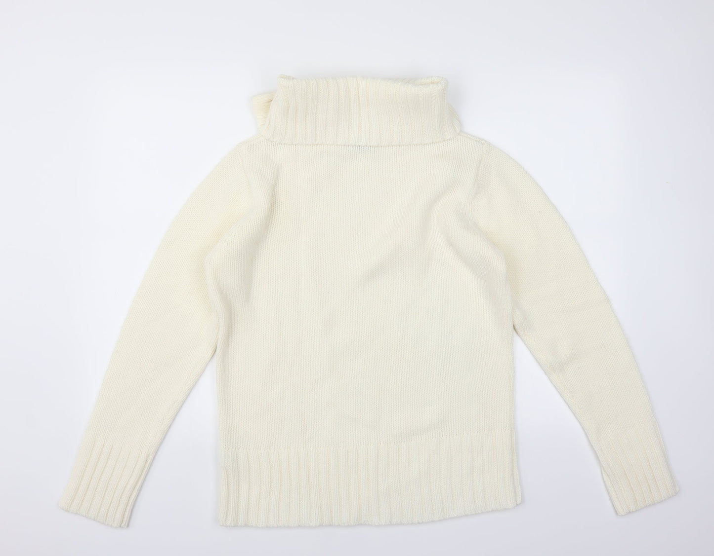 Sainsburys Womens Ivory   Pullover Jumper Size 14
