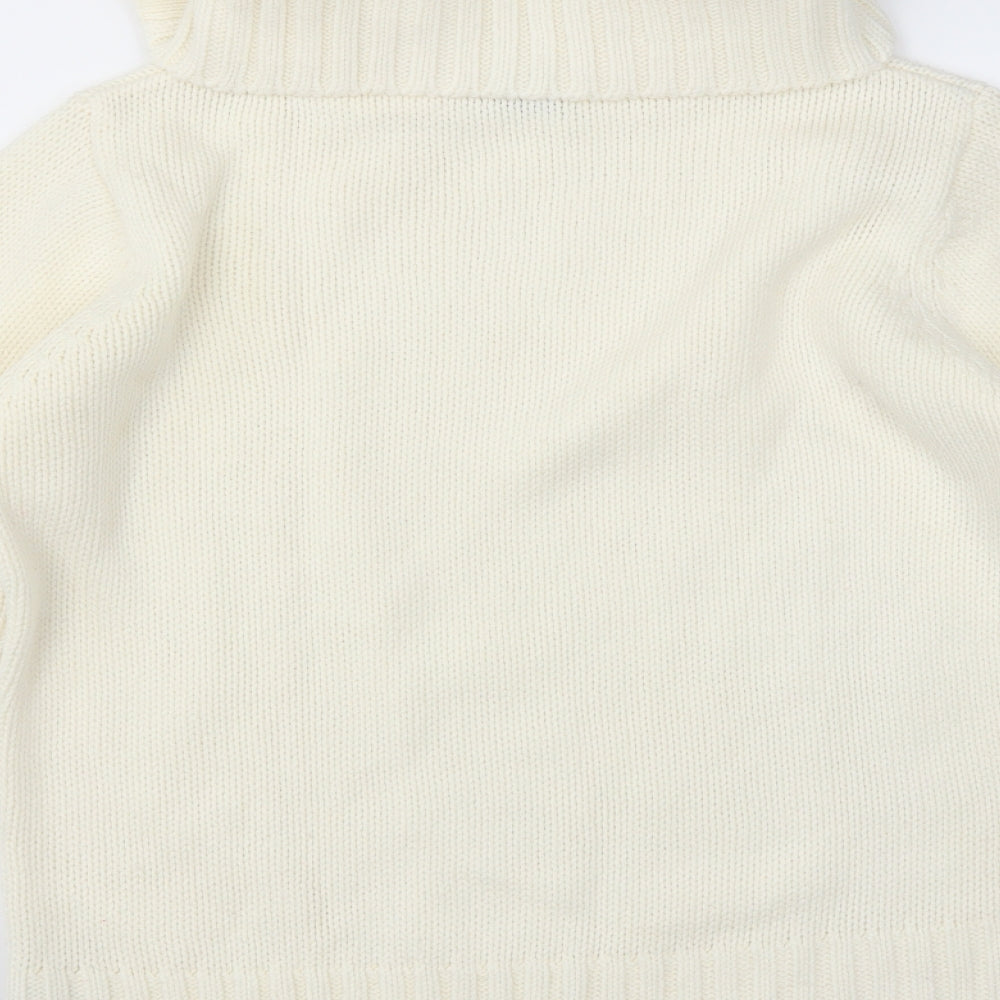 Sainsburys Womens Ivory   Pullover Jumper Size 14