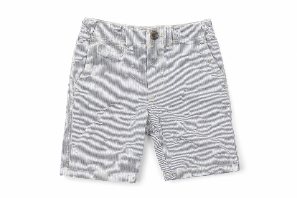 H&M Boys Blue Striped  Bermuda Shorts Size 3-4 Years