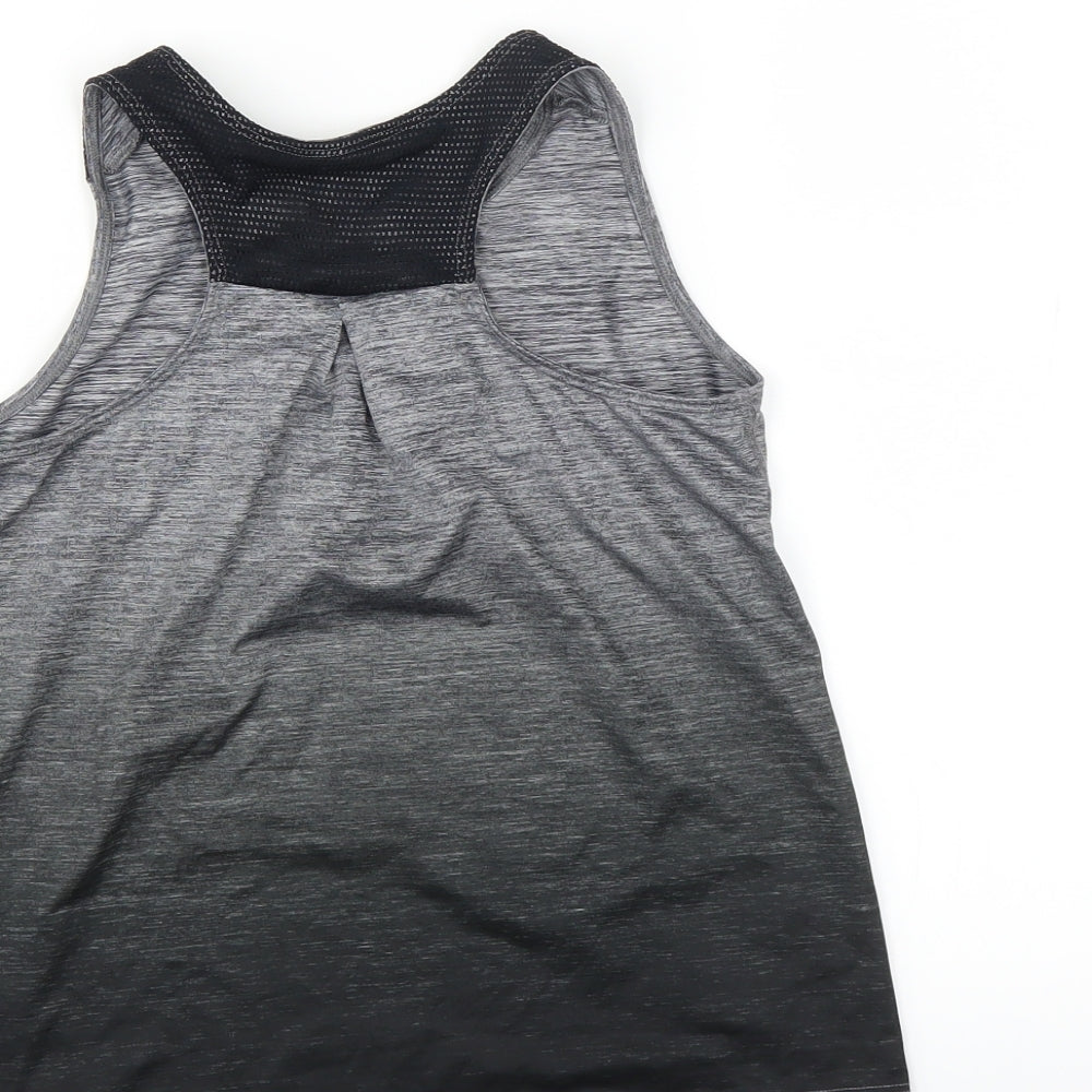 F&F Girls Grey   Basic Tank Size 9-10 Years