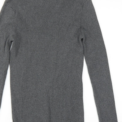 New Look Mens Grey   Pullover Jumper Size S