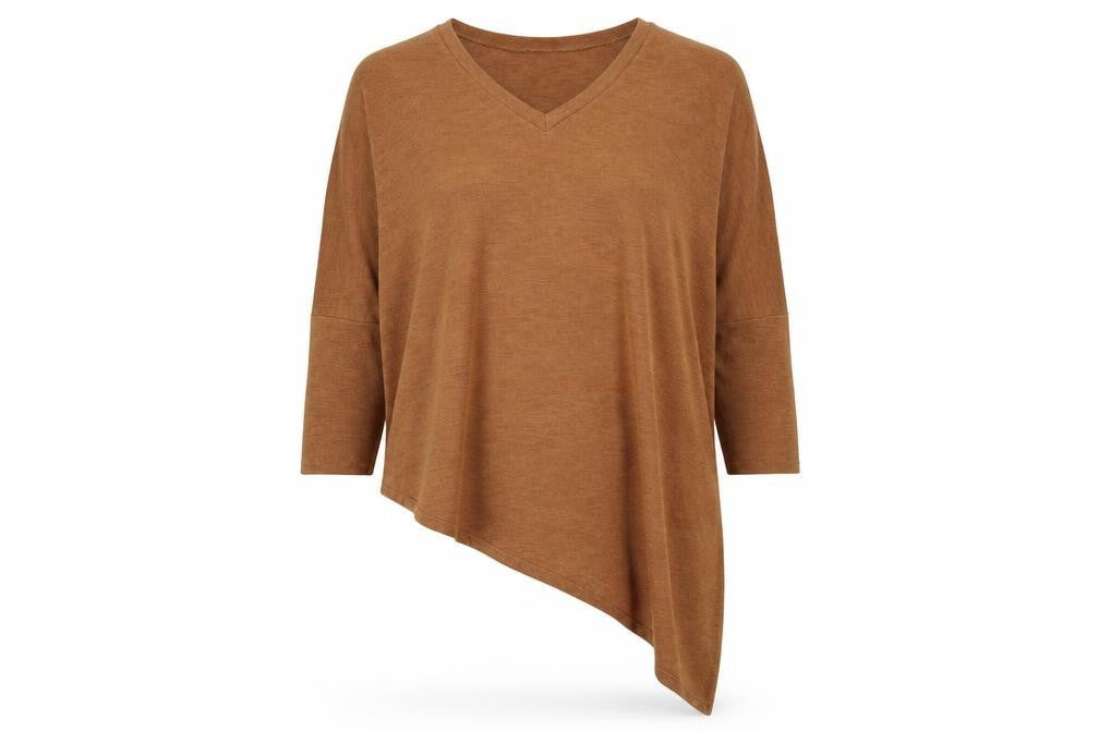 River Island Womens Brown  Knit Pullover Jumper Size 8