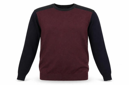 Easy Mens Red  Knit Pullover Jumper Size L
