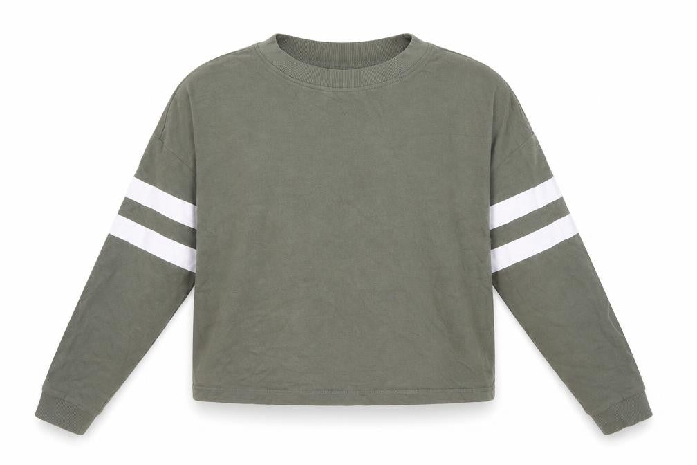 H&M Girls Green   Pullover Sweatshirt Size 13-14 Years
