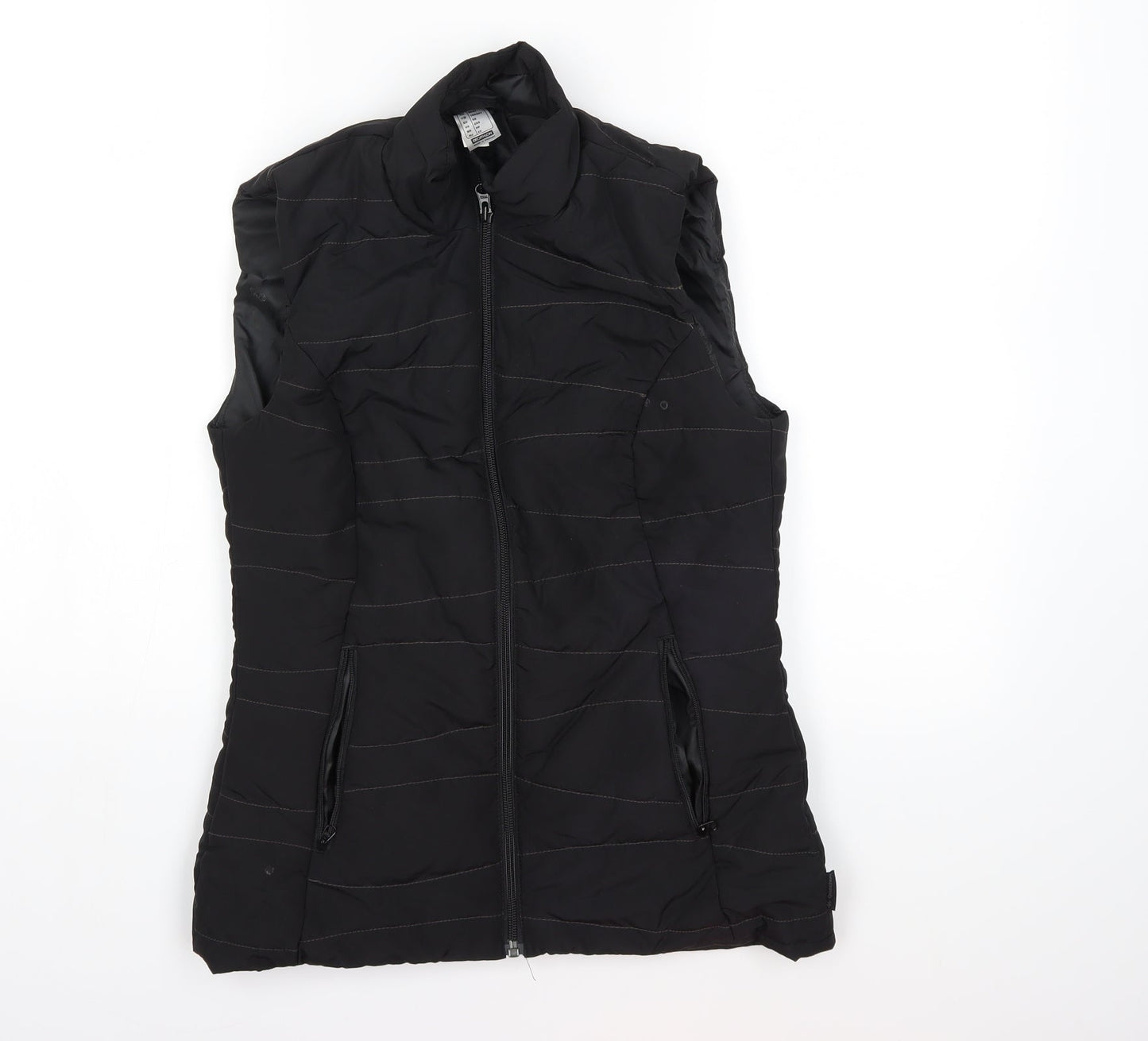 DECATHLON Womens Black   Gilet Coat Size XS