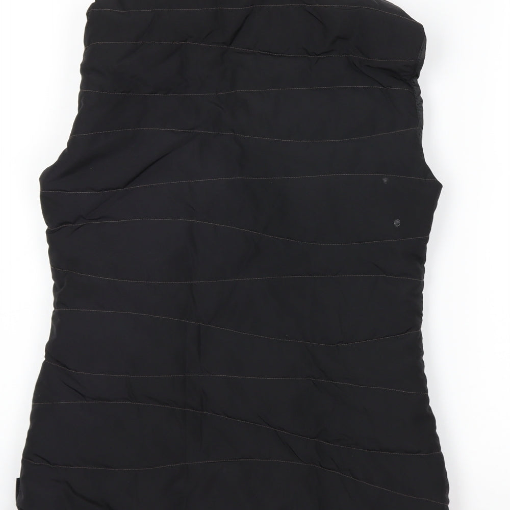 DECATHLON Womens Black   Gilet Coat Size XS