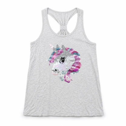 H&M Girls Grey Batik  Basic Tank Size 9 Years