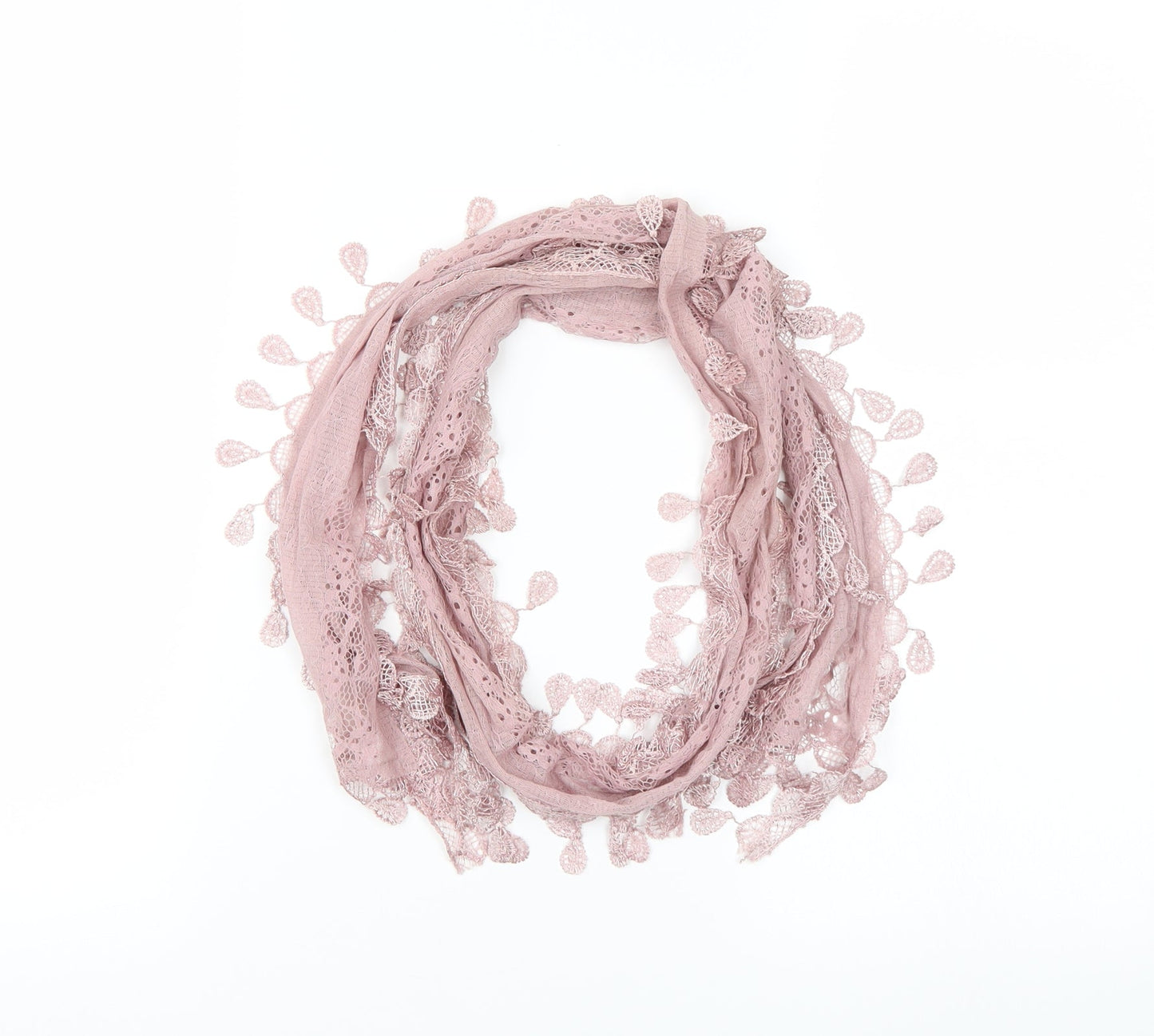 Preworn Womens Pink    Scarf