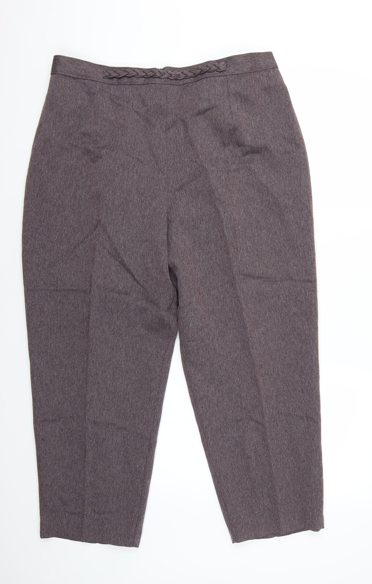Berketex Womens Purple   Chino Trousers Size 20 L25 in