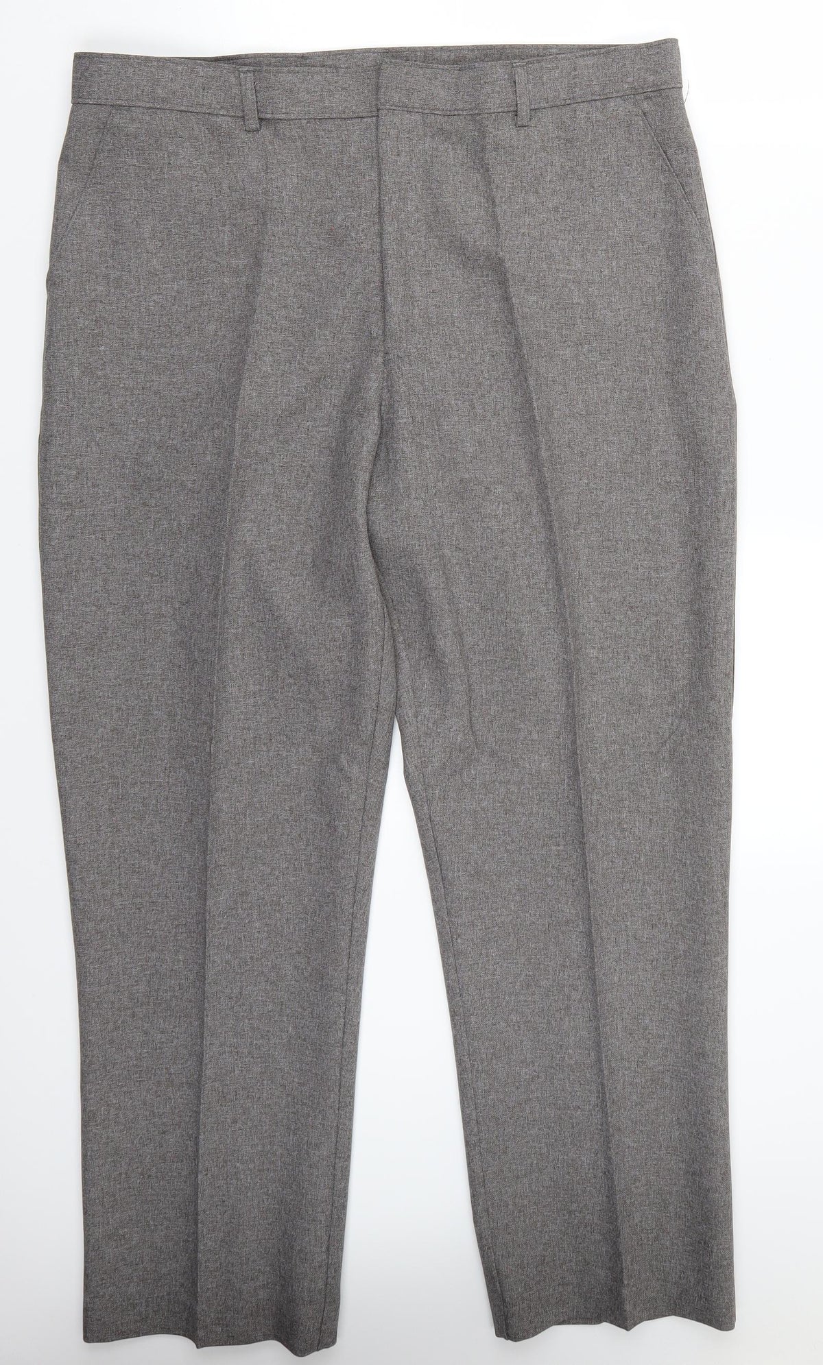 Preworn Womens Grey   Trousers  Size 34 L28 in
