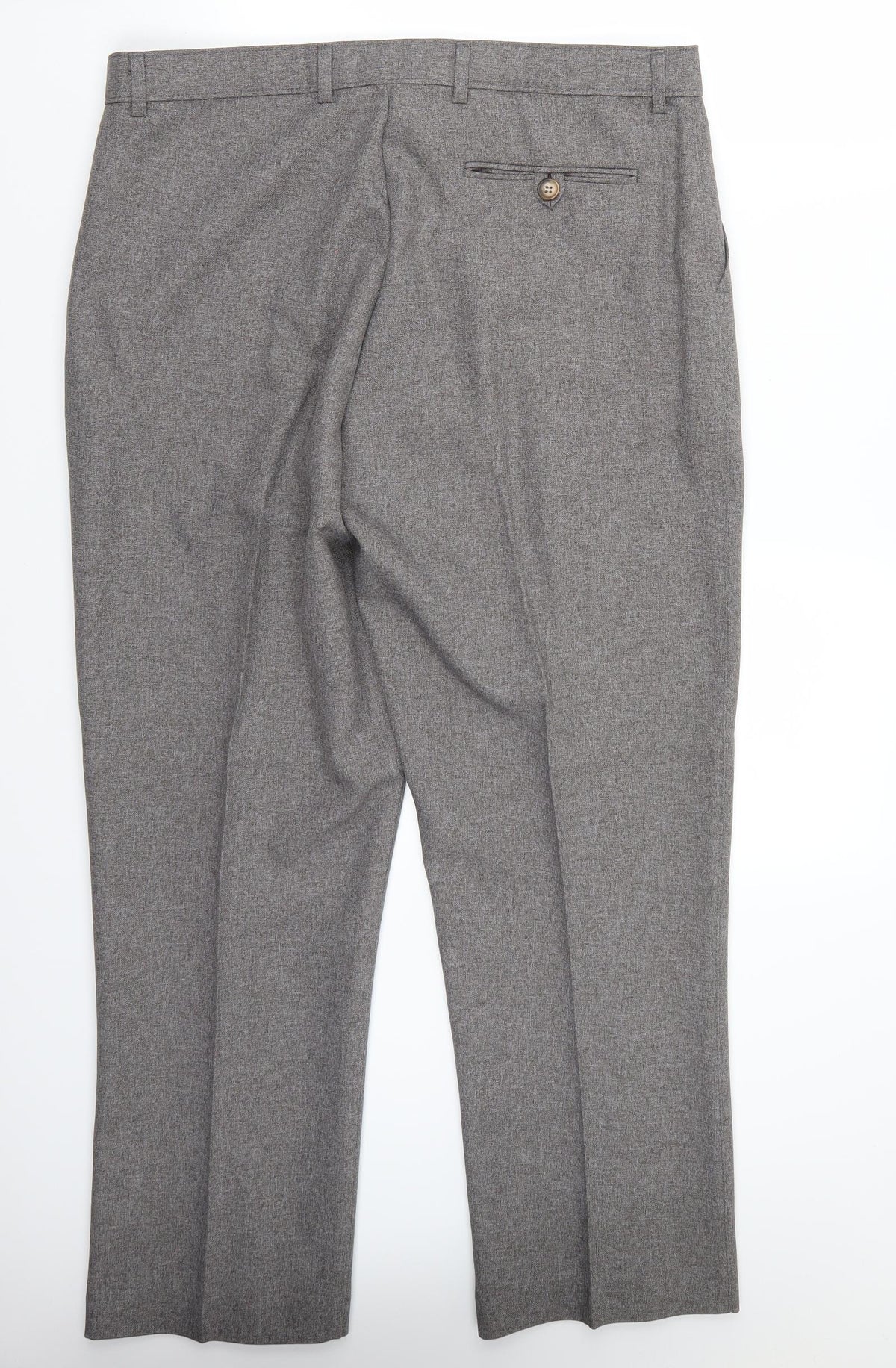 Preworn Womens Grey   Trousers  Size 34 L28 in