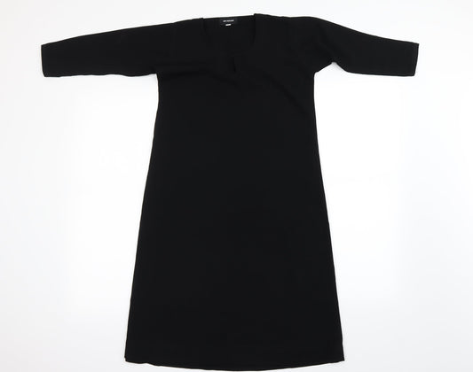 Preworn Womens Black   A-Line  Size 10