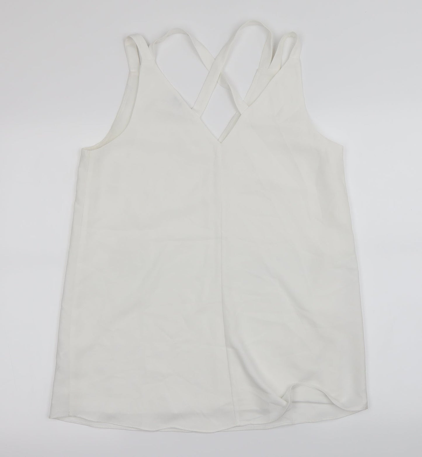 River Island Womens White   Basic Blouse Size 12