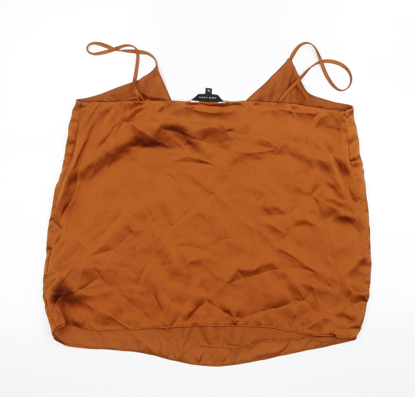 New Look  Womens Brown   Basic Blouse Size 14