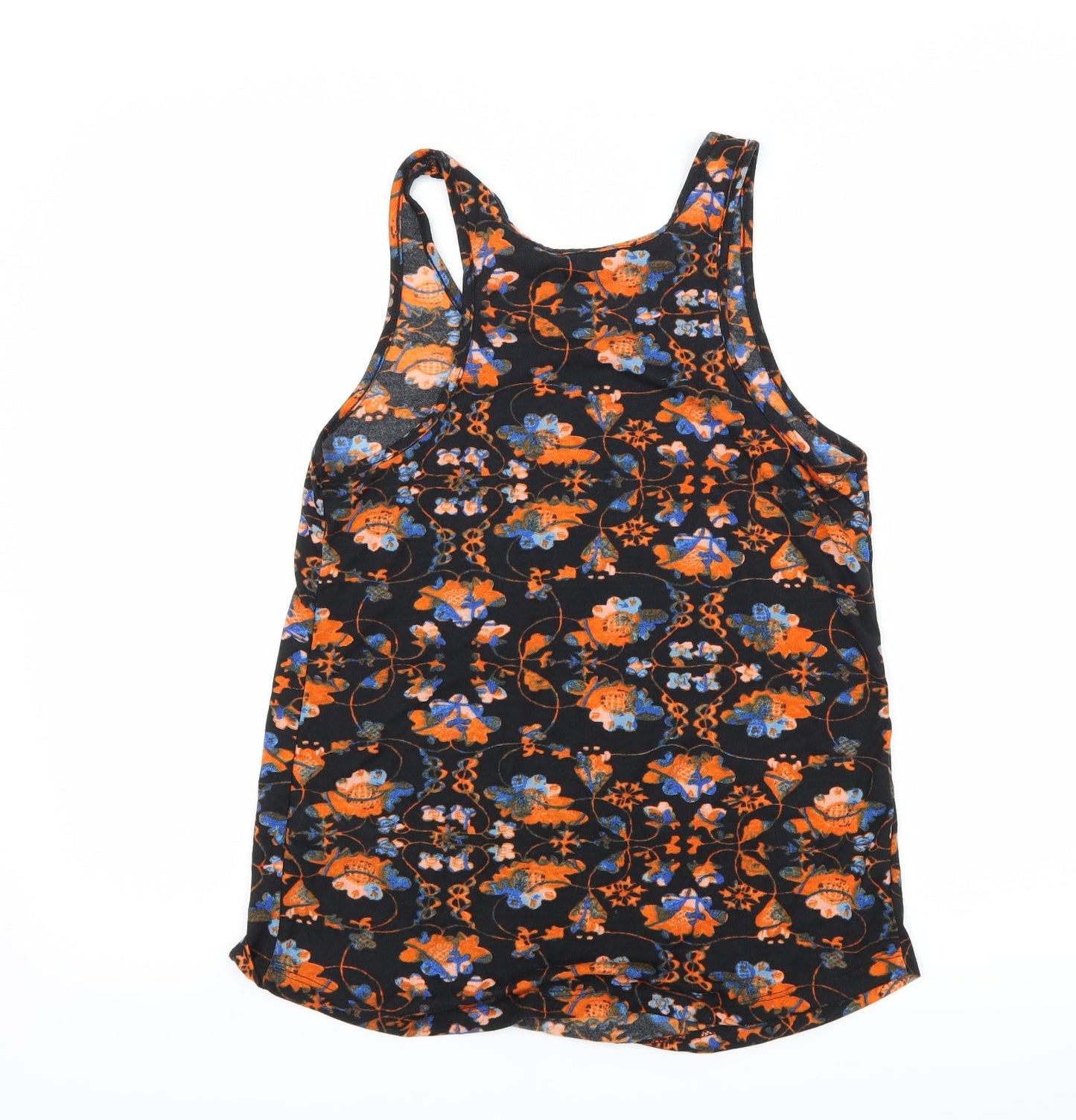 Atmosphere Womens Black Geometric Jersey Basic Tank Size 6