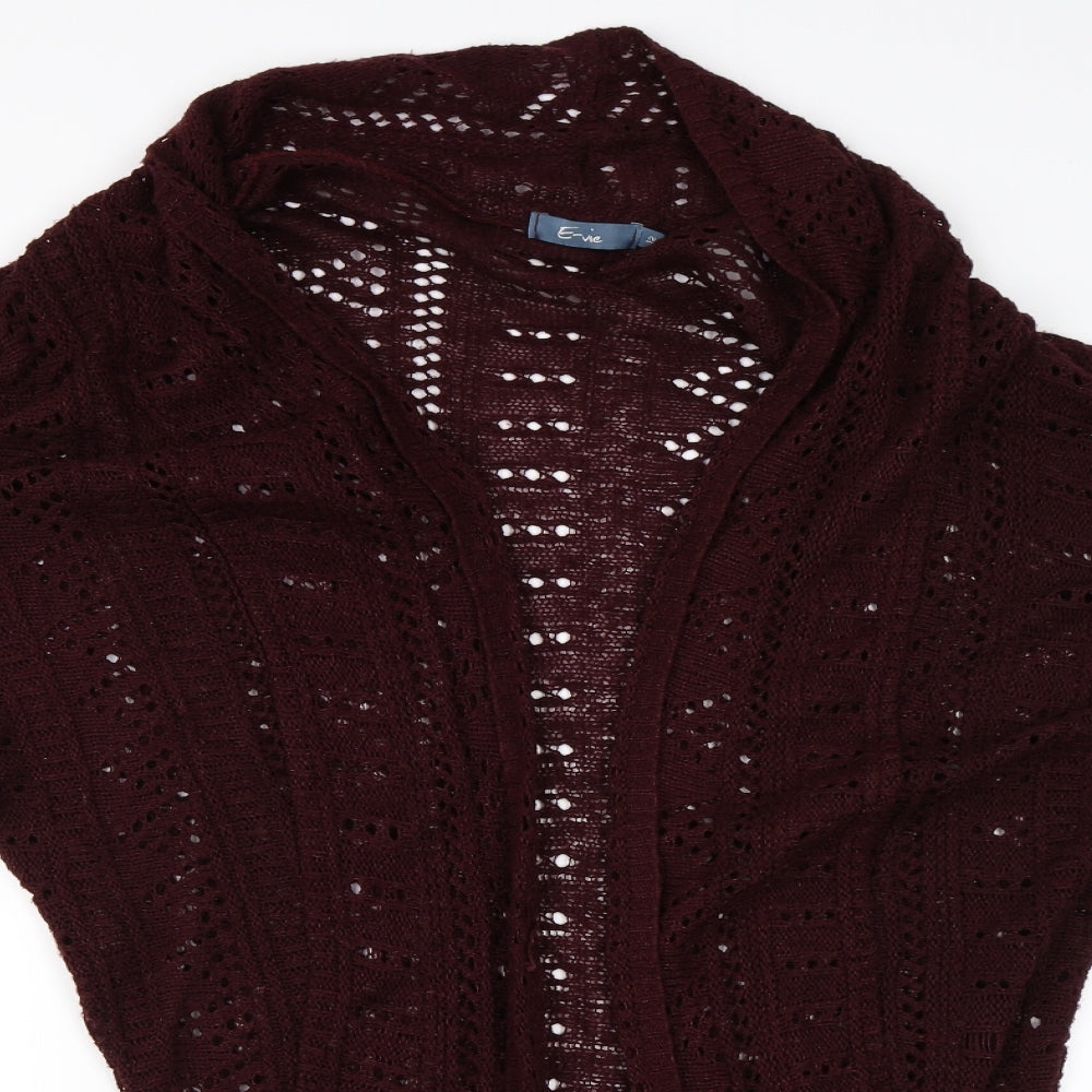Evie Womens Red   Cardigan Jumper Size 12
