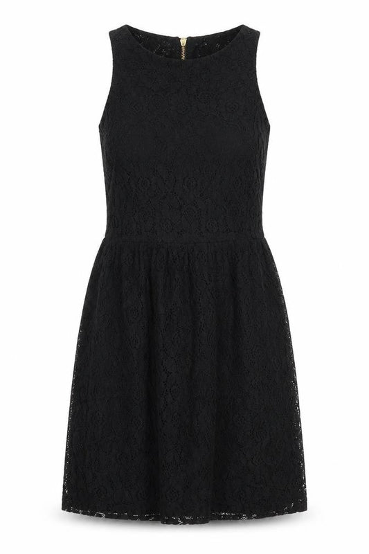 Glamorous Womens Black   Skater Dress  Size 8