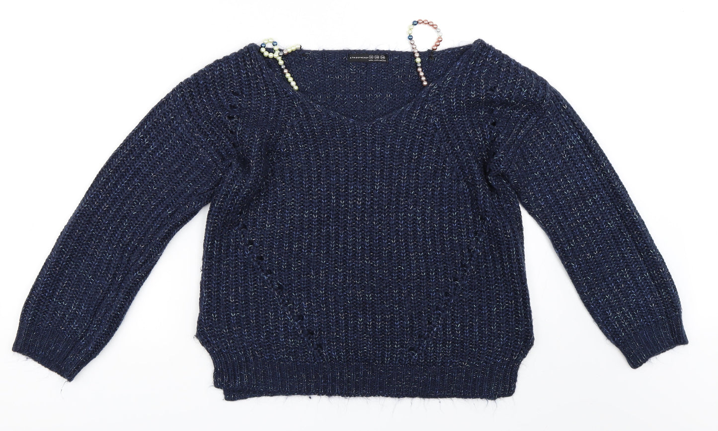 Atmosphere Womens Blue   Pullover Jumper Size 10
