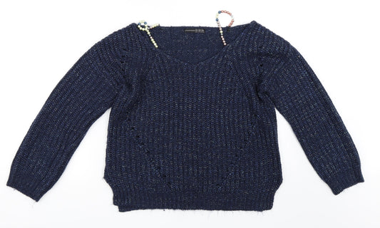 Atmosphere Womens Blue   Pullover Jumper Size 10