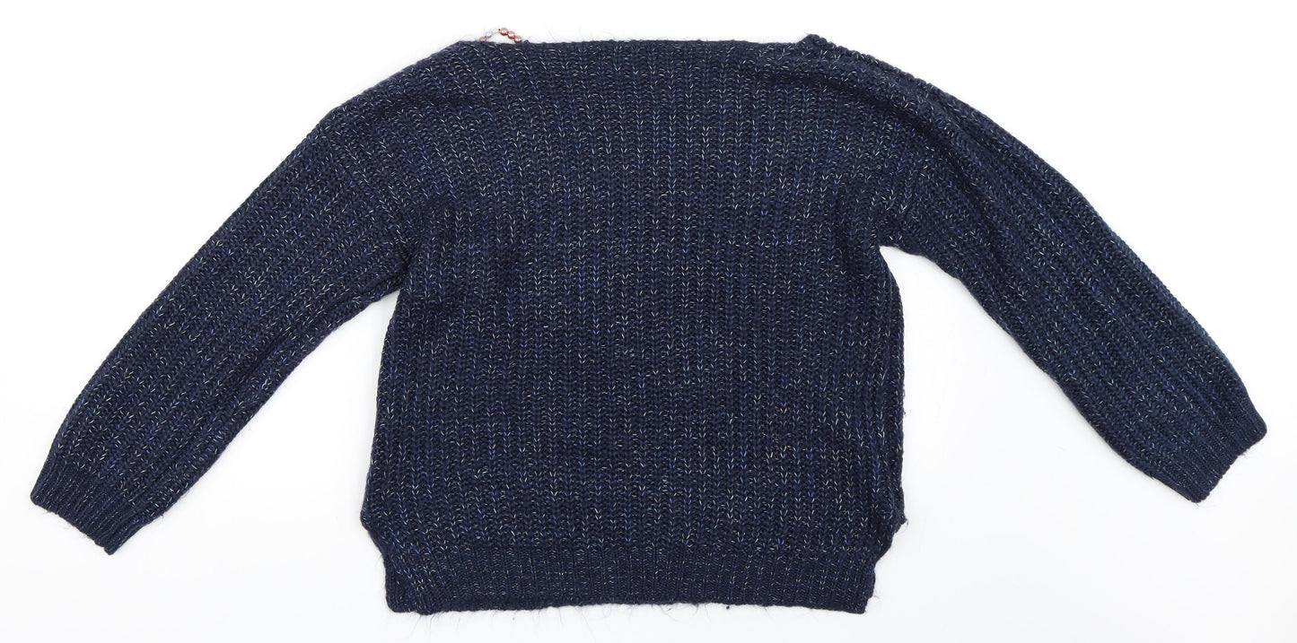 Atmosphere Womens Blue   Pullover Jumper Size 10