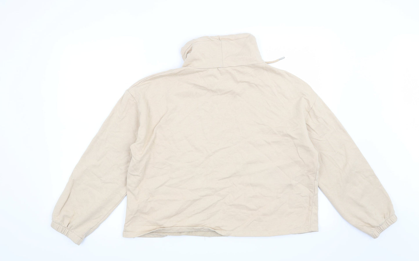 New Look Womens Beige   Pullover Sweatshirt Size M