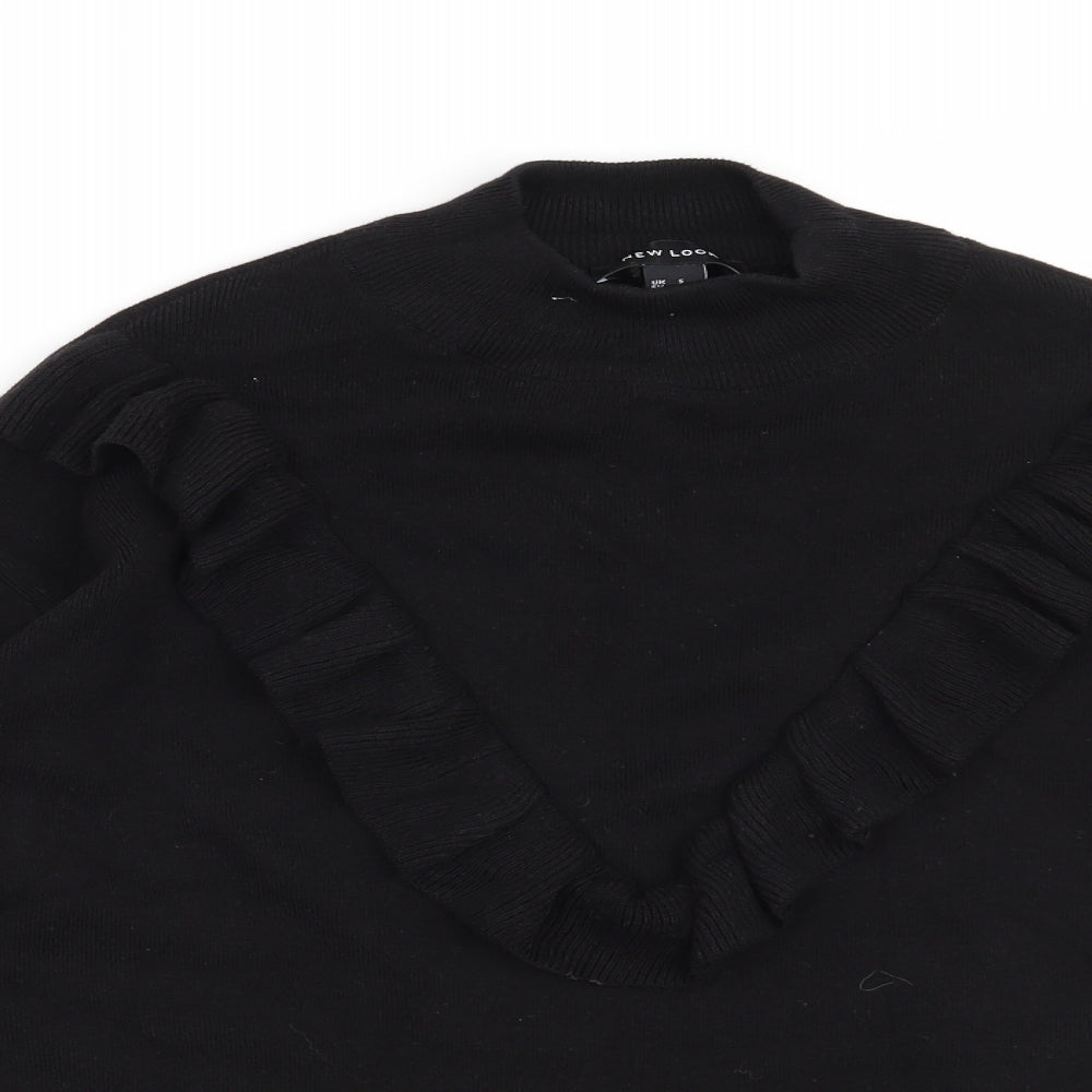 New Look Womens Black   Pullover Jumper Size S