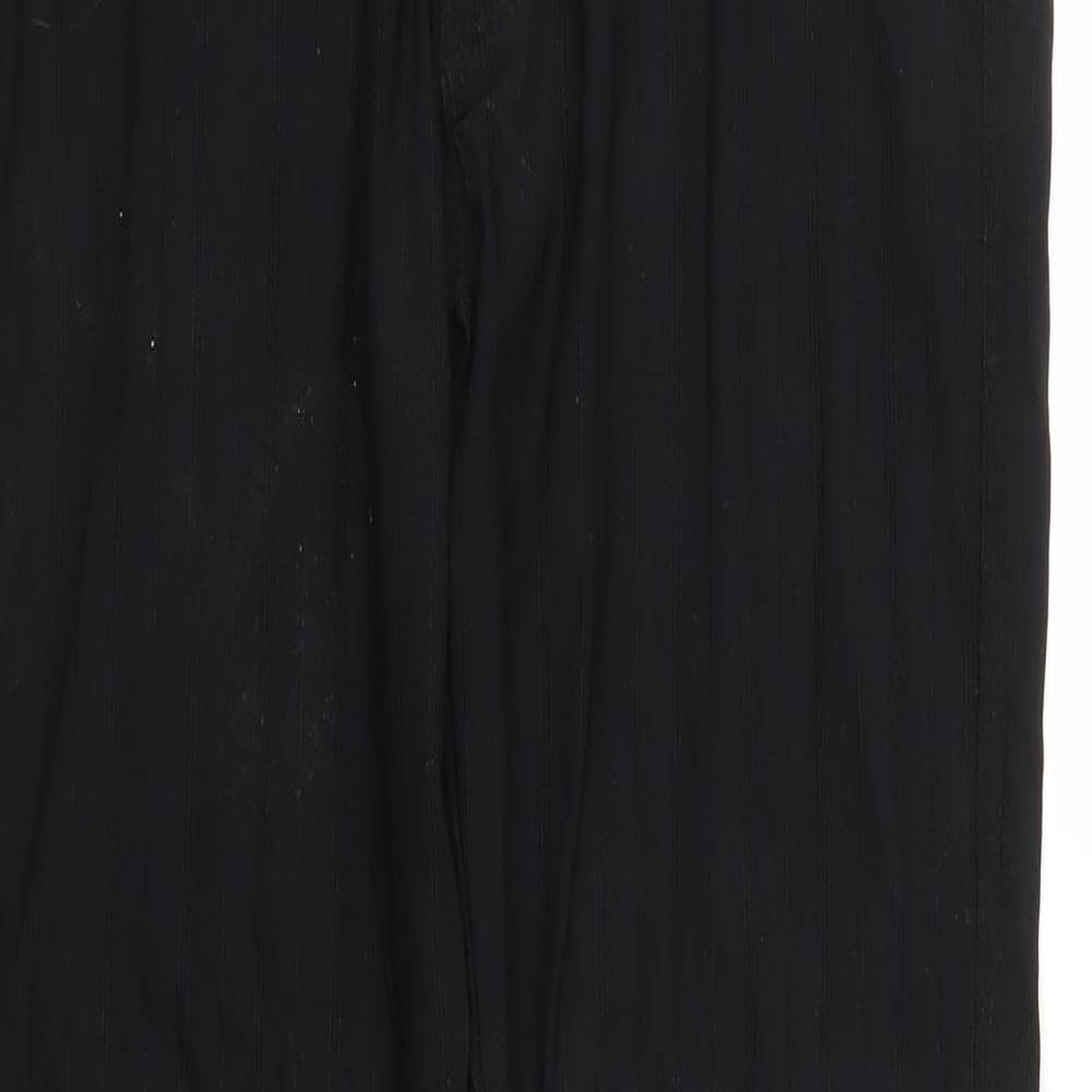 Fans Womens Black   Trousers  Size 28 in L32 in