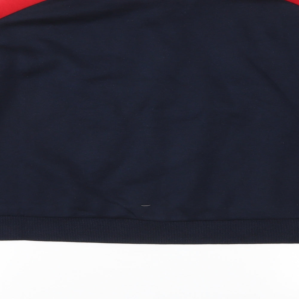 Divided Womens Black  Jersey Pullover Sweatshirt Size XS  - Cropped