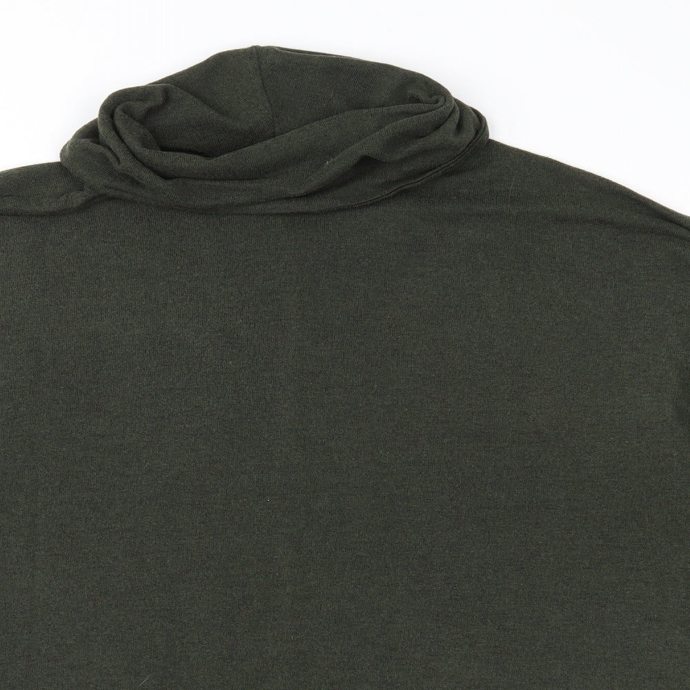 Apricot Womens Green  Jersey Pullover Jumper Size S