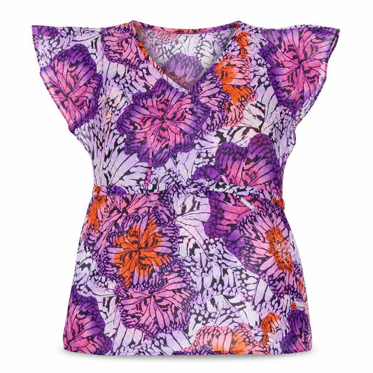 F&F Womens Multicoloured Floral  Camisole Blouse Size 14