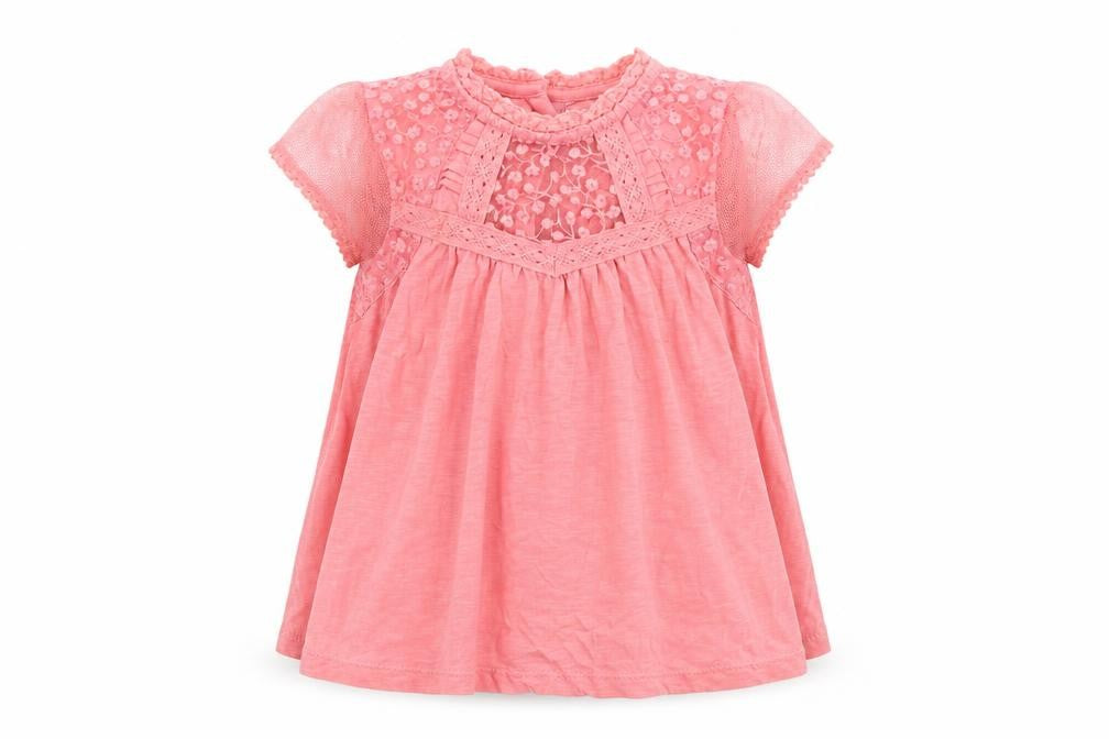 Next Girls Pink   Fit & Flare  Size 2-3 Years