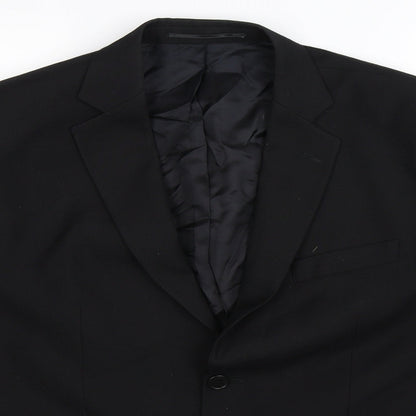 Hugo James Mens Blue   Jacket Suit Jacket Size 42