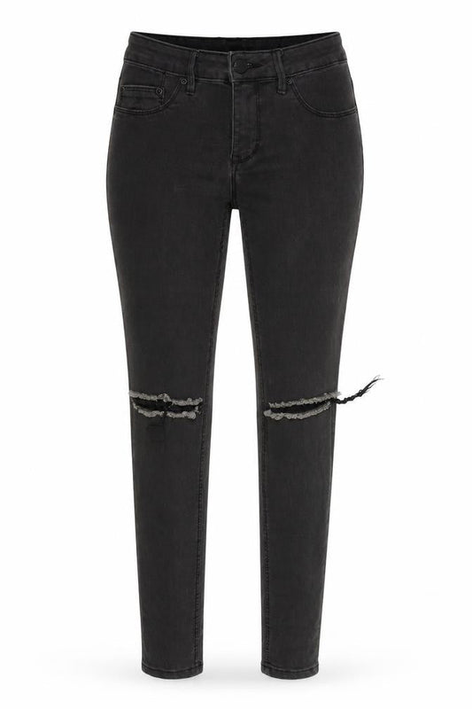 Res Denim Womens Black  Denim Jegging Jeans Size 25 in L30 in