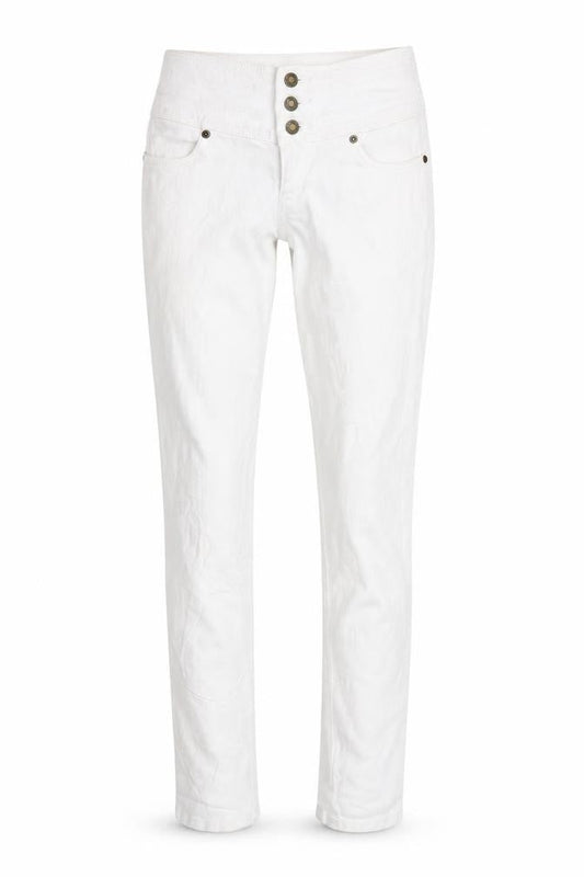 John Baner Womens White  Denim Skinny Jeans Size 8 L34 in
