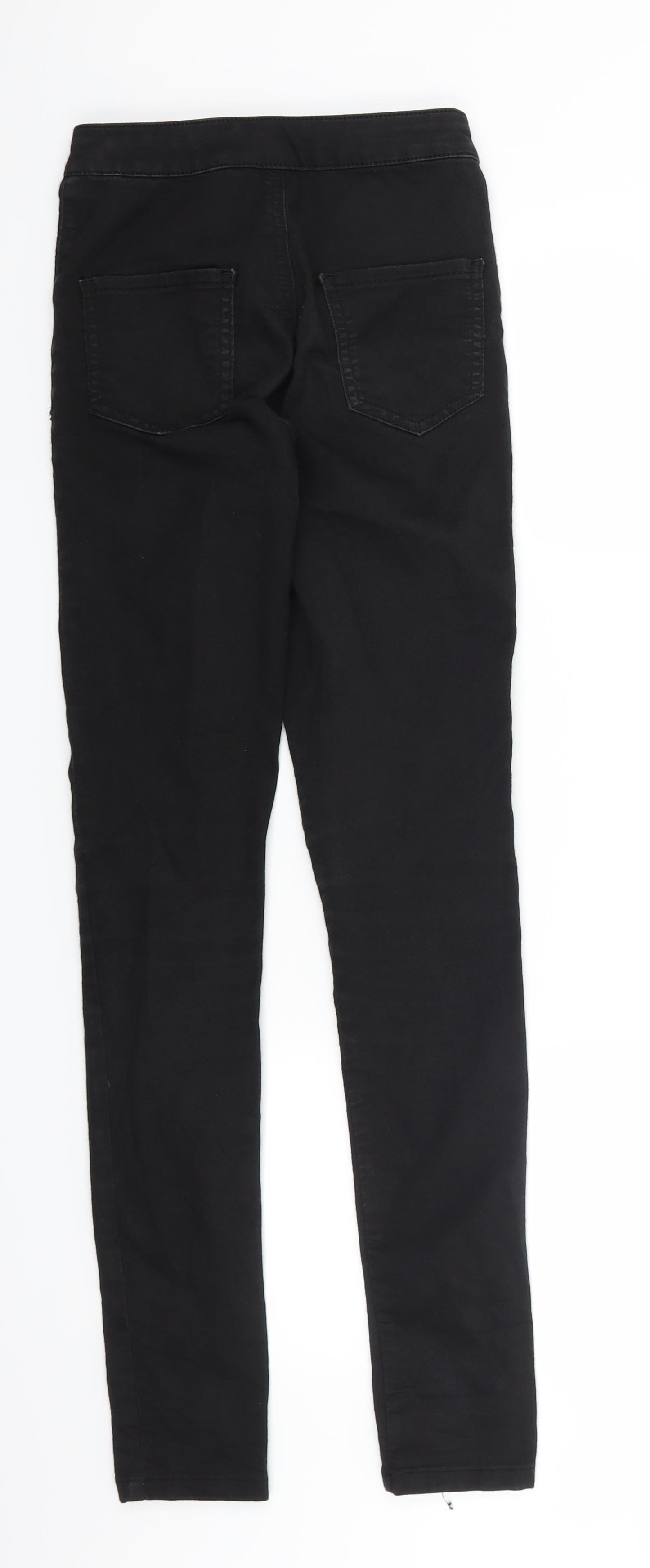 Miss Denim Womens Black  Denim Jegging Jeans Size 6 L29 in