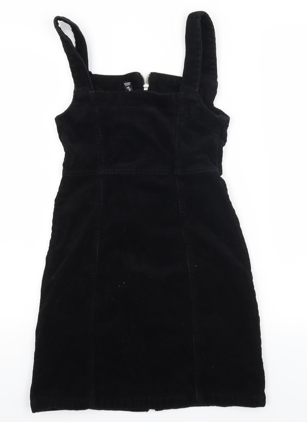 Denim Co Womens Black  Corduroy Bodycon  Size 6