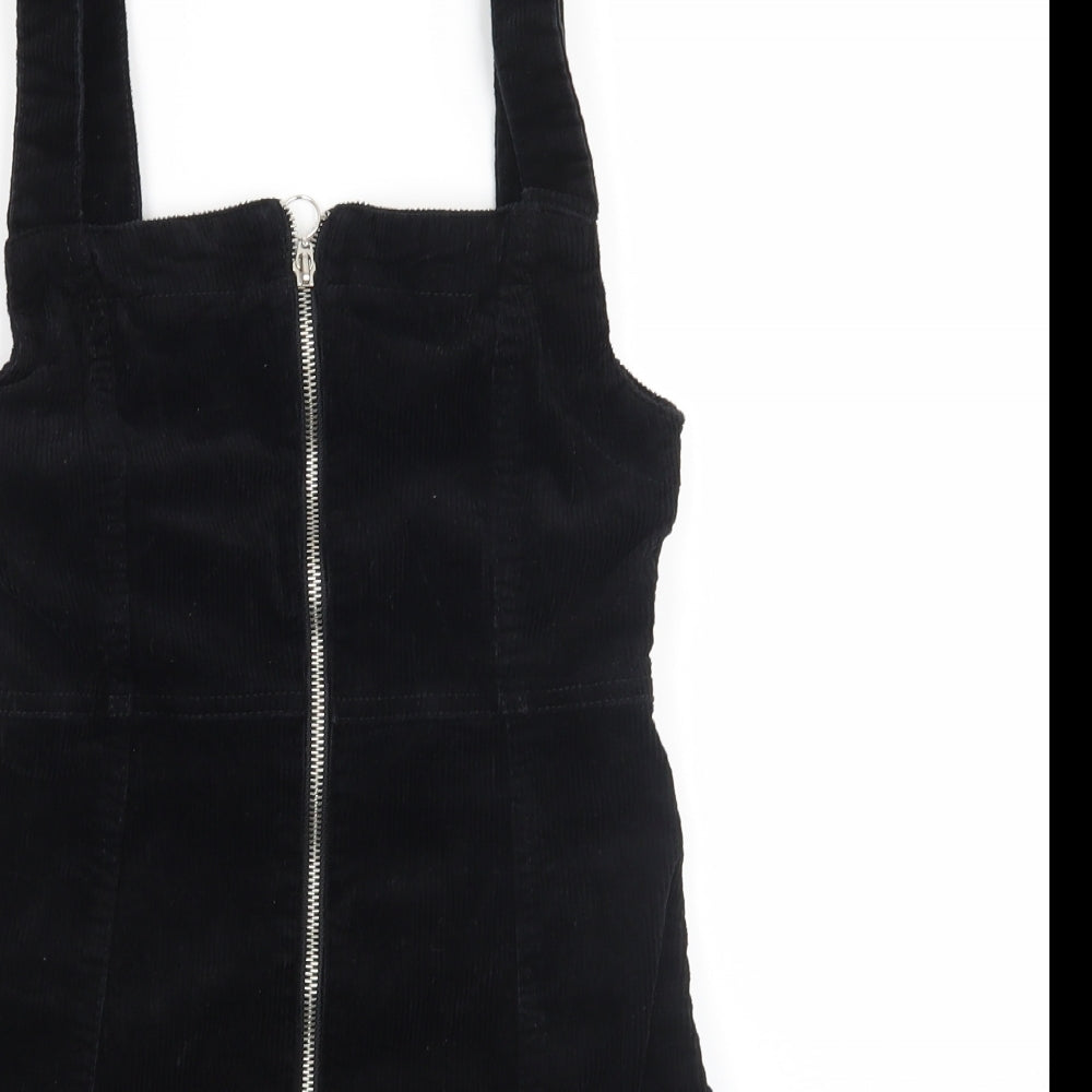 Denim Co Womens Black  Corduroy Bodycon  Size 6