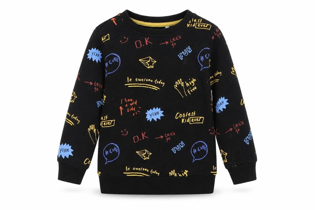George Boys Black   Pullover Sweatshirt Size 2 Years