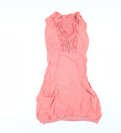 Preloved Preworn Womens Red   Basic Tank Size S - Front
