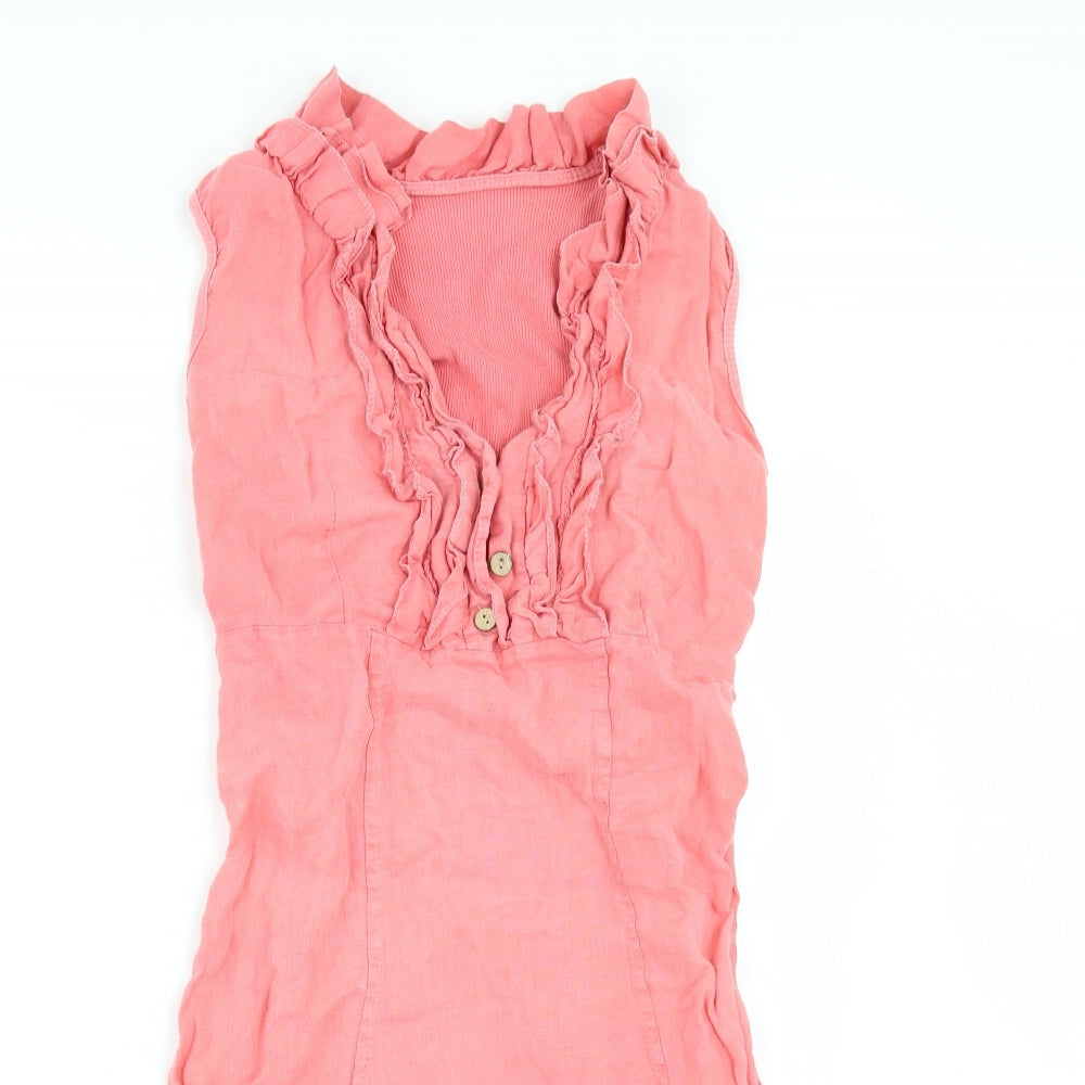 Preworn Womens Red   Basic Tank Size S