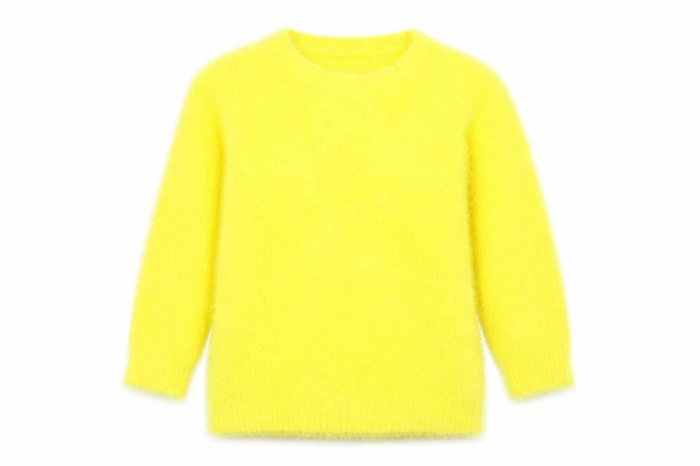 Primark Womens Yellow   Pullover Jumper Size 6