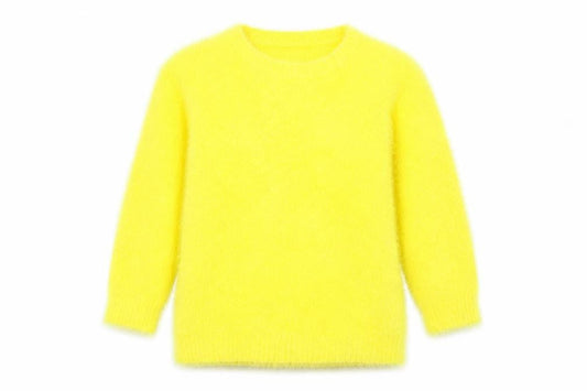Primark Womens Yellow   Pullover Jumper Size 6