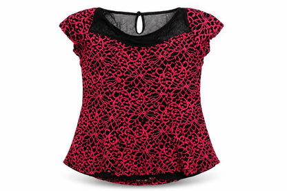 River Island Girls Pink   Basic Blouse Size 11-12 Years  - lace