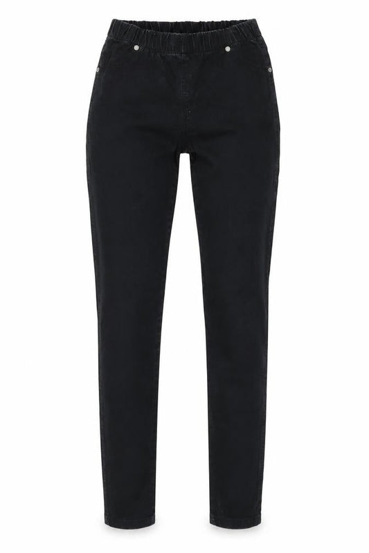 Denim & Co. Womens Black  Denim Jegging Jeans Size 8 L30 in